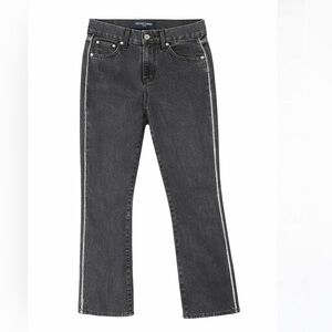 Veronica Beard Gray Washed Women's Jeans Size 23 Dylan Straight Leg Ankle